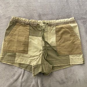 Free People Raw and Blocked Bootcamp Short